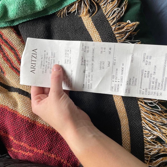 Aritzia Floral Midi Dress - Picture 4 of 4